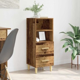 Vitrina Madera vieja 34 x 34.5 x 90 cm Madera contrachapada