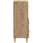 Vitrina Roble artisan 34 x 34.5 x 90 cm Madera contrachapada