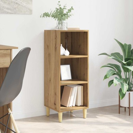 Vitrina Roble artisan 32.5 x 34.5 x 90 cm Madera contrachapada