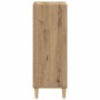 Vitrina Roble artisan 32.5 x 34.5 x 90 cm Madera contrachapada