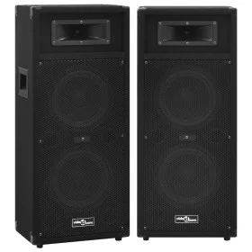 Passive HiFi Professional Stage Speakers 2 pcs 1000W Black by vidaXL, Speakers - Ref: Foro24-70102, Price: 235,15 €, Discount: %