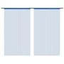 Fringe curtains 2 pieces 140x250 cm blue by vidaXL, Curtains and curtains - Ref: Foro24-132407, Price: 17,01 €, Discount: %
