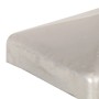 Tapas para postes de valla 6 uds metal galvanizado 101x101mm