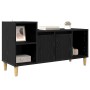 Gabinete de TV Roble Negro 100 x 35 x 55 cm