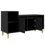 Gabinete de TV Roble Negro 100 x 35 x 55 cm