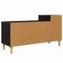 Gabinete de TV Roble Negro 100 x 35 x 55 cm