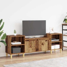 Gabinete de TV Madera Vieja 160 x 35 x 55 cm en Muebles TV | Comprar online en Foro24