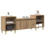 Gabinete de TV Roble artesanal 160 x 35 x 55 cm