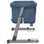 Cuna con colchón tela de lino azul marino by vidaXL, Cribs and beds for children - Ref: Foro24-10298, Price: 112,09 €, Discou...