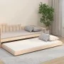 Solid pine wood bed frame 100x200 cm by vidaXL, Beds and slatted bases - Ref: Foro24-823489, Price: 72,85 €, Discount: %