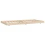 Solid pine wood bed frame 100x200 cm by vidaXL, Beds and slatted bases - Ref: Foro24-823489, Price: 72,85 €, Discount: %