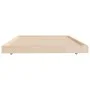 Bettgestell aus massivem Kiefernholz, 90 x 200 cm von vidaXL, Betten und Lattenroste - Ref: Foro24-823494, Preis: 72,06 €, Ra...