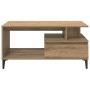 Mesa de Café Roble artisan 90 x 49 x 45 cm Madera contrachapada