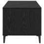 Mesa de Café Roble negro 90 x 49 x 45 cm Madera contrachapada