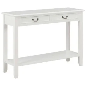 Mesa consola de madera blanco 110x35x80 cm by vidaXL, Side tables - Ref: Foro24-249900, Price: 190,99 €, Discount: %