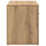 Armario de Noche con cajón Roble artisan 60 x 36 x 45 cm