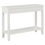 Holztischkonsole weiß 110x35x80 cm von vidaXL, Seitentische - Ref: Foro24-249900, Preis: 185,66 €, Rabatt: %