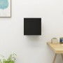 Schwarze Wandmöbel für das Wohnzimmer 30,5x30x30 cm von vidaXL, TV-Möbel - Ref: Foro24-804484, Preis: 34,50 €, Rabatt: %