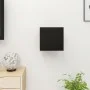 Schwarze Wandmöbel für das Wohnzimmer 30,5x30x30 cm von vidaXL, TV-Möbel - Ref: Foro24-804484, Preis: 33,87 €, Rabatt: %