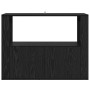 Vitrina Roble negro 80 x 30 x 60 cm Madera contrachapada