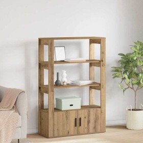 Vitrina Roble artisan 30 x 80 x 119.5 cm Madera contrachapada en Aparadores | Comprar online en Foro24