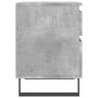 Betongrauer Nachttisch aus Holzwerkstoff, 40 x 35 x 50 cm von vidaXL, Nachttische - Ref: Foro24-830692, Preis: 57,28 €, Rabat...