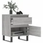 Bedside table 2 pcs Sonoma gray engineered wood 40x35x50 cm by vidaXL, Nightstands - Ref: Foro24-830697, Price: 83,16 €, Disc...