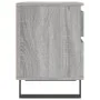 Bedside table 2 pcs Sonoma gray engineered wood 40x35x50 cm by vidaXL, Nightstands - Ref: Foro24-830697, Price: 83,16 €, Disc...