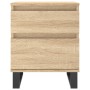 Nachttische, 2 Stück, Holzwerkstoff, Sonoma-Eiche, 40 x 35 x 50 cm von vidaXL, Nachttische - Ref: Foro24-830691, Preis: 100,1...