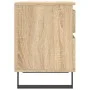Nightstands 2 pcs engineered wood Sonoma oak 40x35x50 cm by vidaXL, Nightstands - Ref: Foro24-830691, Price: 100,10 €, Discou...