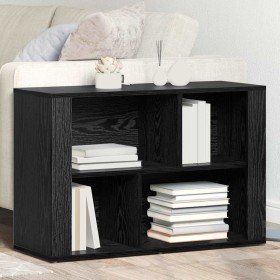 Vitrina Roble Negro 80 x 30 x 53 cm Madera contrachapada en Aparadores | Comprar online en Foro24