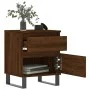 Nightstands 2 pcs oak brown engineered wood 40x35x50 cm by vidaXL, Nightstands - Ref: Foro24-830699, Price: 84,29 €, Discount: %