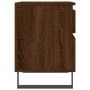 Nachttische, 2 Stück, Eichenbraun, Holzwerkstoff, 40 x 35 x 50 cm von vidaXL, Nachttische - Ref: Foro24-830699, Preis: 84,29 ...