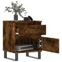 Nachttische 2 Stück, Holzwerkstoff, geräucherte Eiche, 40 x 35 x 50 cm von vidaXL, Nachttische - Ref: Foro24-830695, Preis: 8...
