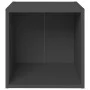 Mueble para TV madera contrachapada gris 37x35x37 cm de vidaXL, Muebles TV - Ref: Foro24-805504, Precio: 25,39 €, Descuento: %