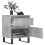 Nightstands 2 pcs concrete gray engineered wood 40x35x50 cm by vidaXL, Nightstands - Ref: Foro24-830693, Price: 82,90 €, Disc...