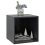 Mueble para TV madera contrachapada gris 37x35x37 cm de vidaXL, Muebles TV - Ref: Foro24-805504, Precio: 25,39 €, Descuento: %