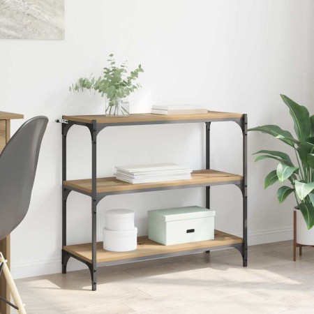 Estantería para libros Roble artesanal 80 x 33 x 70,5 cm