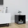 Mueble para TV madera contrachapada gris 37x35x37 cm de vidaXL, Muebles TV - Ref: Foro24-805504, Precio: 25,39 €, Descuento: %