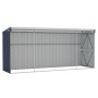 Wandgartenschuppen aus verzinktem Stahl, 118 x 382 x 178 cm von vidaXL, Schuppen - Ref: Foro24-316231, Preis: 253,66 €, Rabat...
