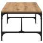 Mesa de Café Roble artesanal 100 x 50 x 35 cm