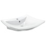 Rectangular ceramic sink with tap hole and drain by vidaXL, Sinks - Ref: Foro24-140688, Price: 115,46 €, Discount: %