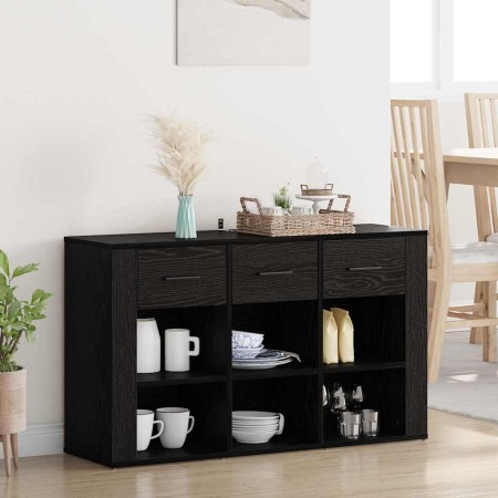 Vitrina Roble Negro 100 x 30 x 59,5 cm Madera contrachapada