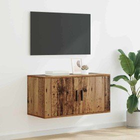 Mueble para TV montado en la pared Madera vieja en Muebles TV | Comprar online en Foro24