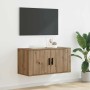Mueble para TV montado en la pared Roble artisan