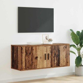 Mueble para TV montado en la pared Madera Vieja