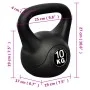 Kettlebell-Gewicht 10 kg von vidaXL, freies Gewicht - Ref: Foro24-90391, Preis: 36,20 €, Rabatt: %