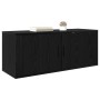 Mueble para TV montado en la pared Roble Negro