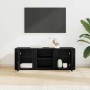 Gabinete de TV Roble Negro 100 x 31,5 x 35 cm