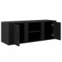 Gabinete de TV Roble Negro 100 x 31,5 x 35 cm